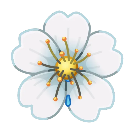 💎 Стикер «Sakura Flower» для Telegram