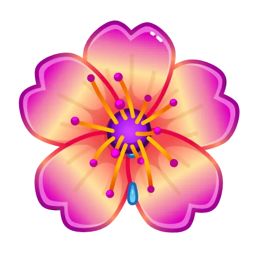 🌸 Эмодзи «Sakura Flower» для Telegram
