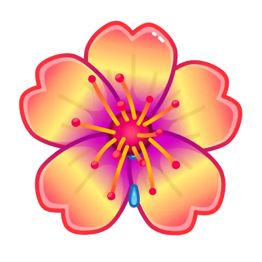 🌸 Эмодзи «Sakura Flower» для Telegram