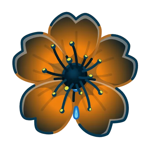 Эмодзи Sakura Flower для Telegram — скачать