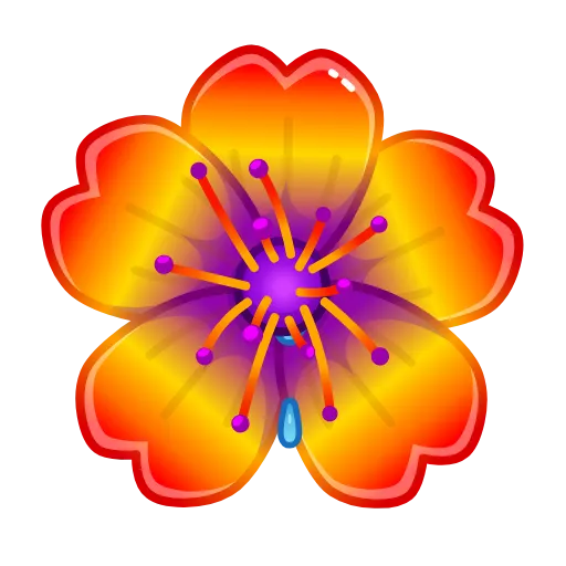 🌸 Эмодзи «Sakura Flower» для Telegram