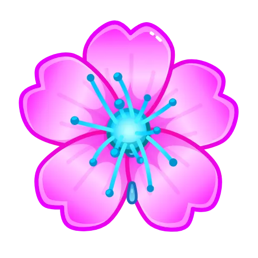 🌸 Эмодзи «Sakura Flower» для Telegram