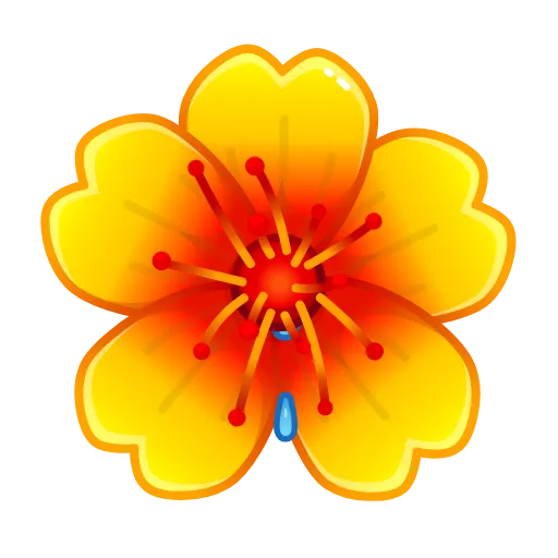🌸 Эмодзи «Sakura Flower» для Telegram