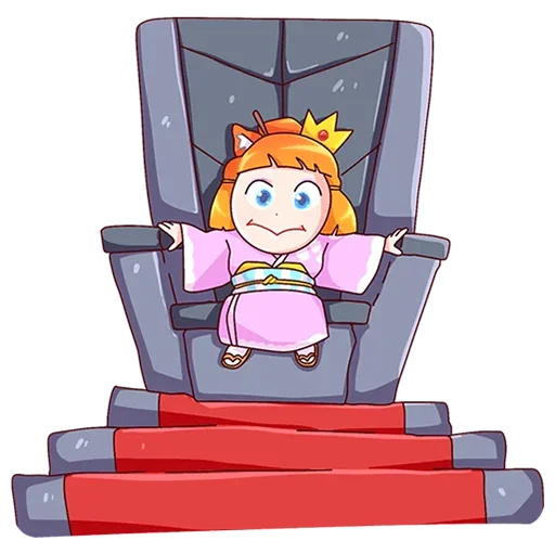 👸 Стикер «Сакура Айко без надписей» для Telegram