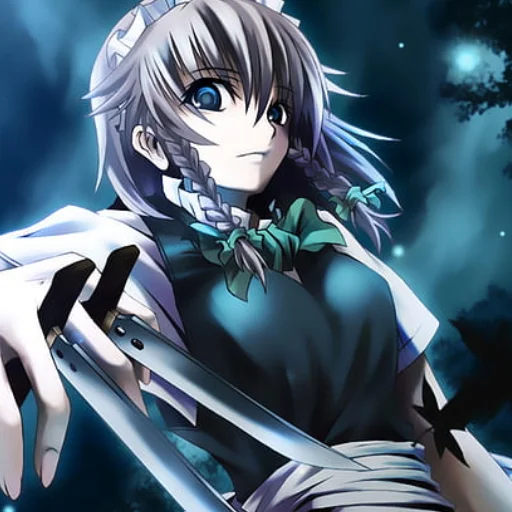 🕰️ Стикер «Sakuya» для Telegram