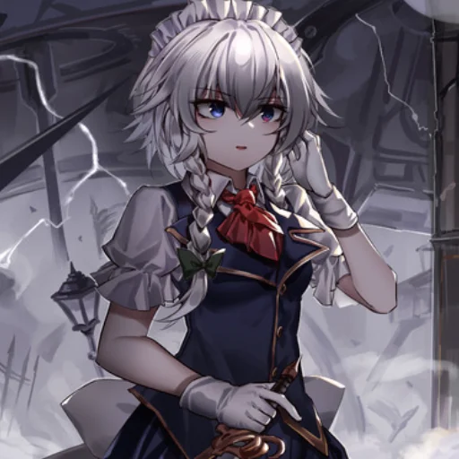 🕰️ Стикер «Sakuya» для Telegram