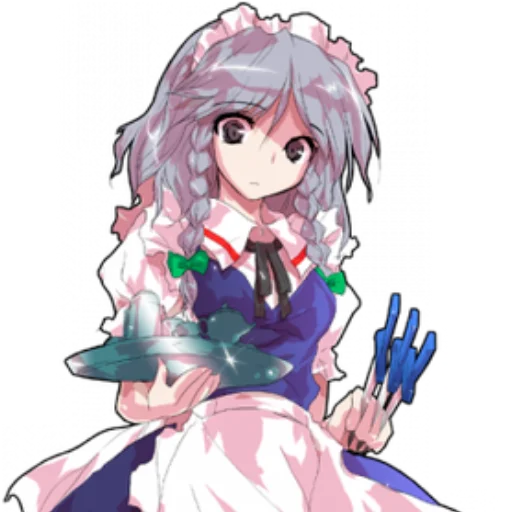 🕰️ Стикер «Sakuya» для Telegram