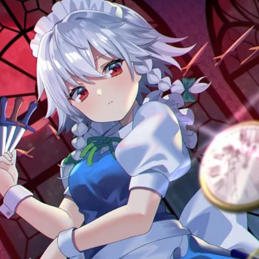 🕰️ Стикер «Sakuya» для Telegram