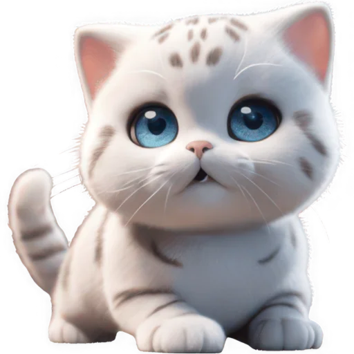 😯 Стикер «Котик Салапао» для Telegram