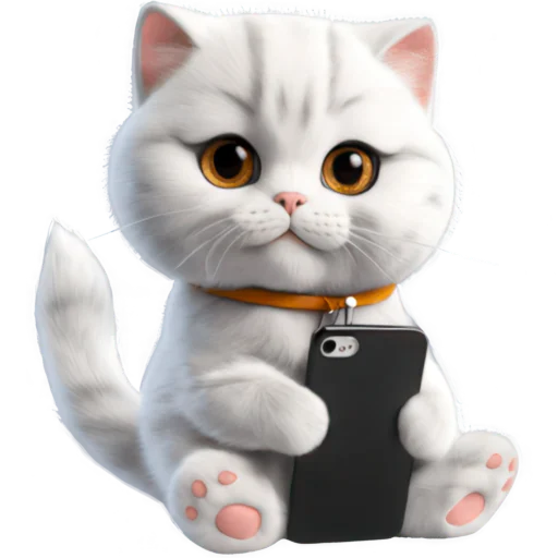 📱 Стикер «Котик Салапао» для Telegram