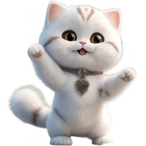 🥳 Стикер «Котик Салапао» для Telegram