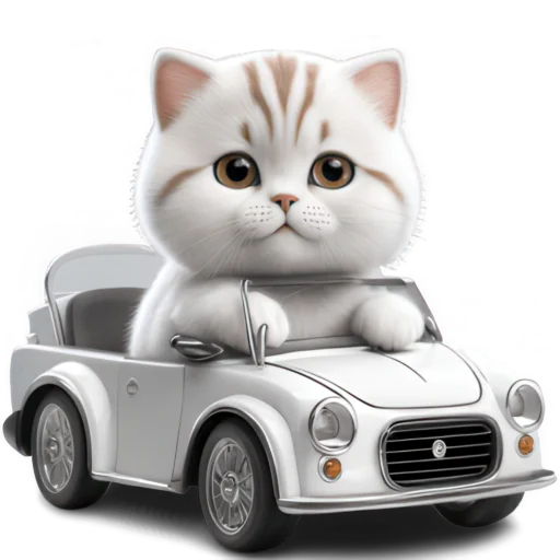 🛻 Стикер «Котик Салапао» для Telegram