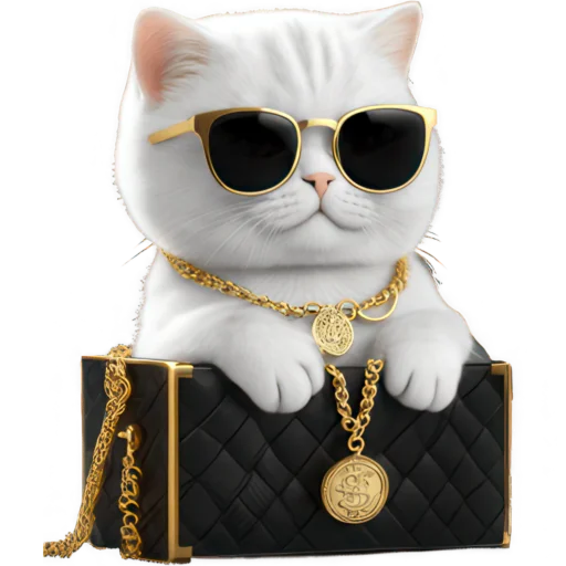 😎 Стикер «Котик Салапао» для Telegram