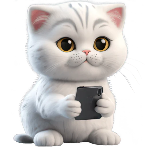 📱 Стикер «Котик Салапао» для Telegram