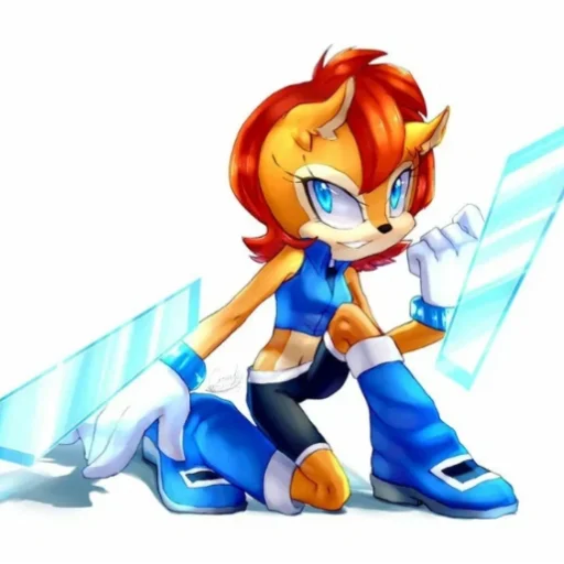 😠 Стикер «Sally chipmunk» для Telegram