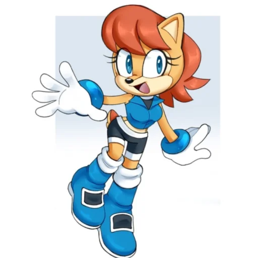 😀 Стикер «Sally chipmunk» для Telegram