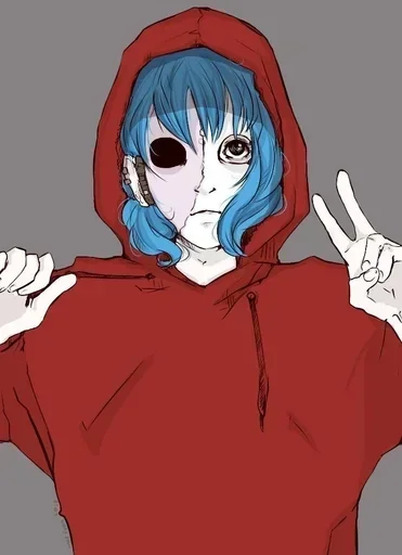 ✌️ Стикер «Sally Face stick B0 0K» для Telegram