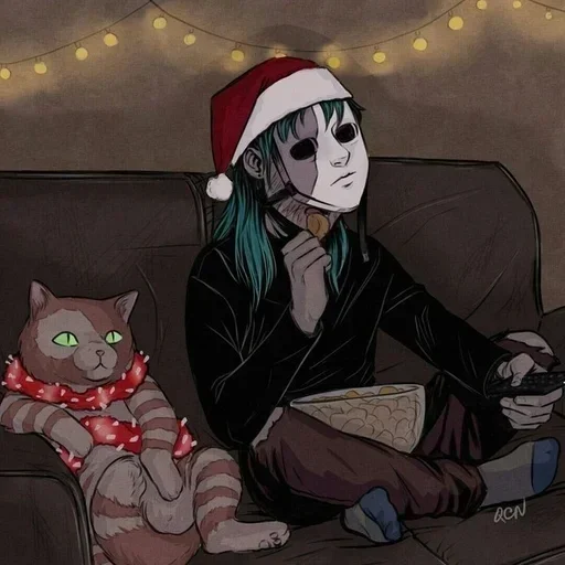 🎄 Стикер «Sally Face stick B0 0K» для Telegram