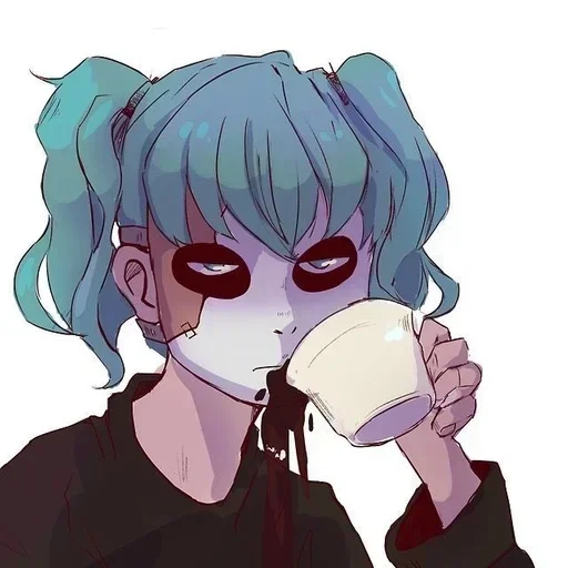 ☕️ Стикер «Sally Face stick B0 0K» для Telegram