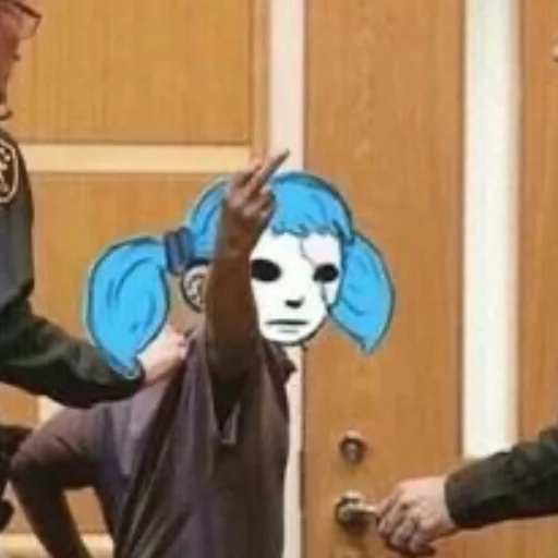 🖕 Стикер «sallyface» для Telegram