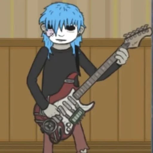 🎸 Стикер «sallyface» для Telegram