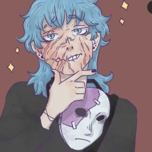 🤭 Стикер «sallyface» для Telegram