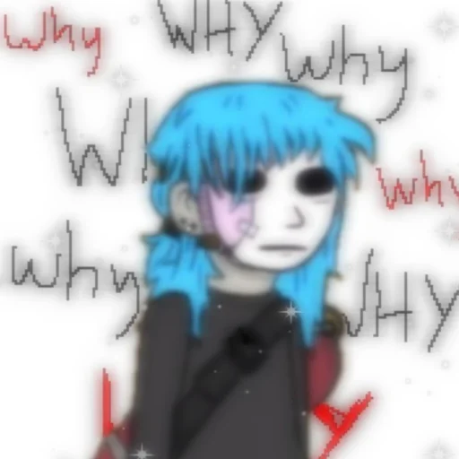 ⁉️ Стикер «sallyface» для Telegram