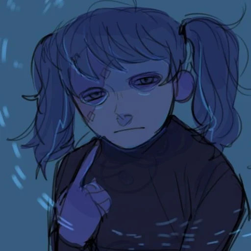 🫥 Стикер «sallyface» для Telegram