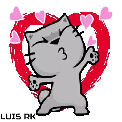💕 Стикер «Saludos casuales» для Telegram