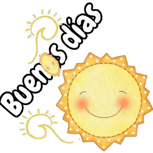☀️ Стикер «Saludos casuales» для Telegram