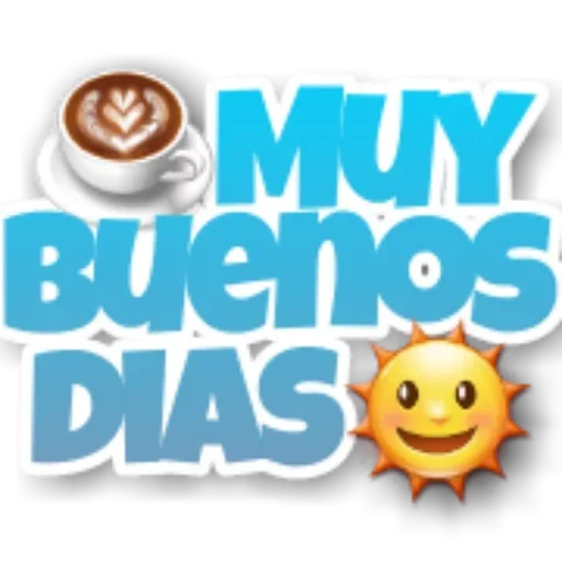 ☕️ Стикер «Saludos casuales» для Telegram