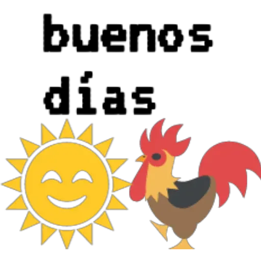 ☀️ Стикер «Saludos casuales» для Telegram