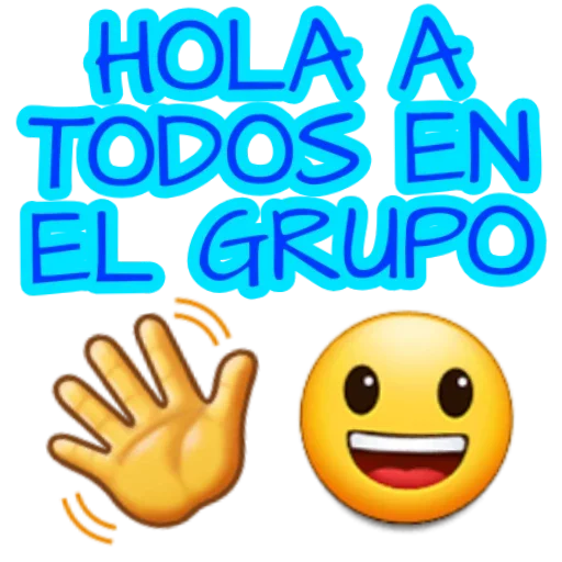 🙃 Стикер «Saludos casuales» для Telegram