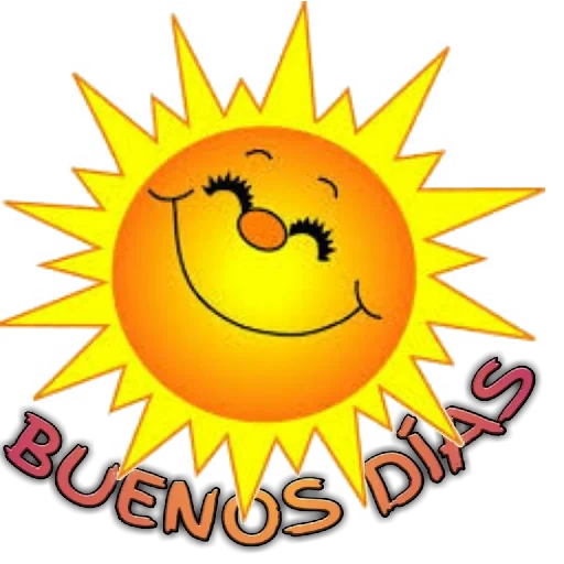 ☀️ Стикер «Saludos casuales» для Telegram