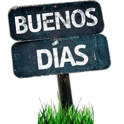 ☀️ Стикер «Saludos casuales» для Telegram