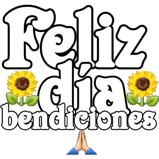 🌻 Стикер «Saludos casuales» для Telegram