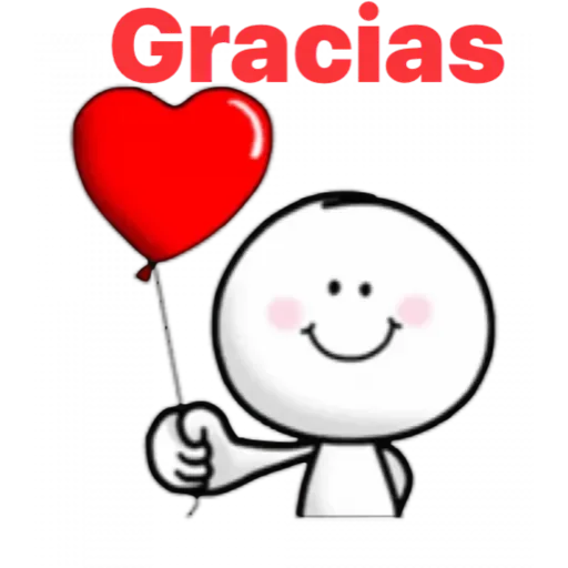 ❤️ Стикер «Saludos Variados» для Telegram