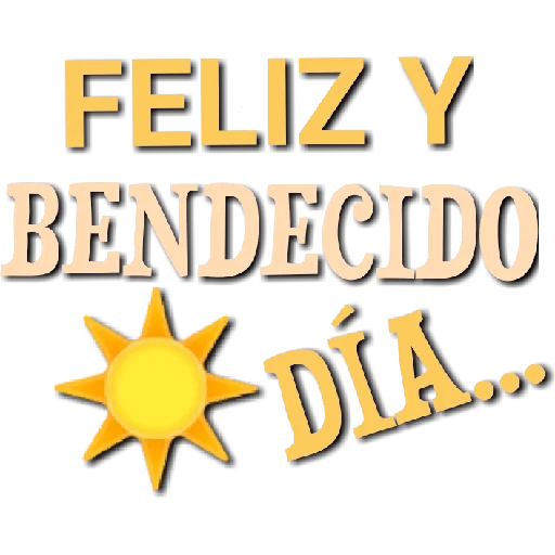 ☀️ Стикер «Saludos Variados» для Telegram