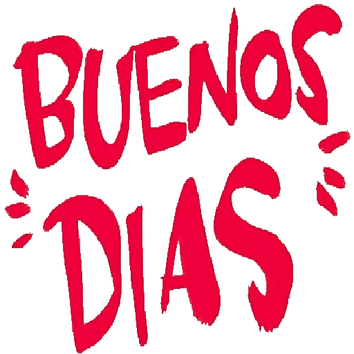 ☀️ Стикер «Saludos Variados» для Telegram