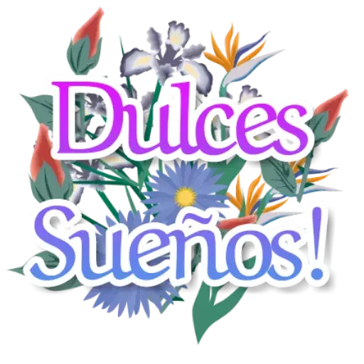 💤 Стикер «Saludos Variados» для Telegram