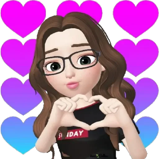 ❤️ Стикер «Saludos Variados» для Telegram