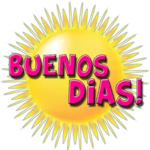 ☀️ Стикер «Saludos Variados» для Telegram