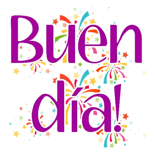 ☀️ Стикер «Saludos Variados» для Telegram