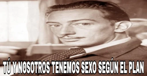 🔞 Стикер «Salvador Dalí» для Telegram