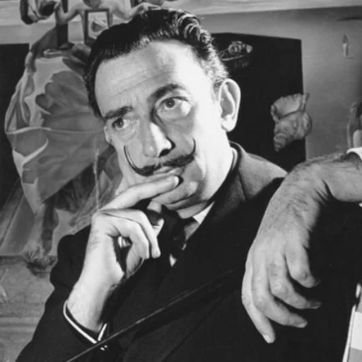 🤔 Стикер «Salvador Dalí» для Telegram