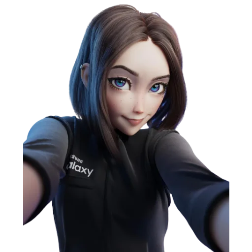 😏 Стикер «Samsung Girl» для Telegram