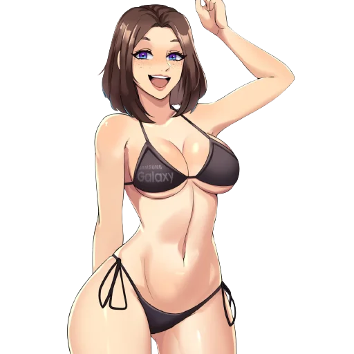 👙 Стикер «Samsung Girl» для Telegram
