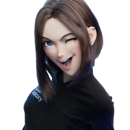 😉 Стикер «Samsung Girl» для Telegram