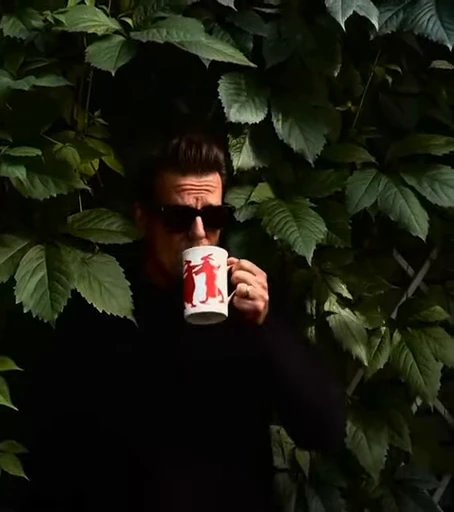 ☕️ Стикер «Sam Coffee Lake» для Telegram
