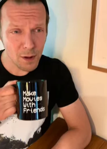 ☕️ Стикер «Sam Coffee Lake» для Telegram